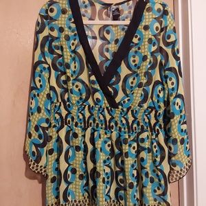 BISOU BISOU WOMEN'S BLOUSE Size XL